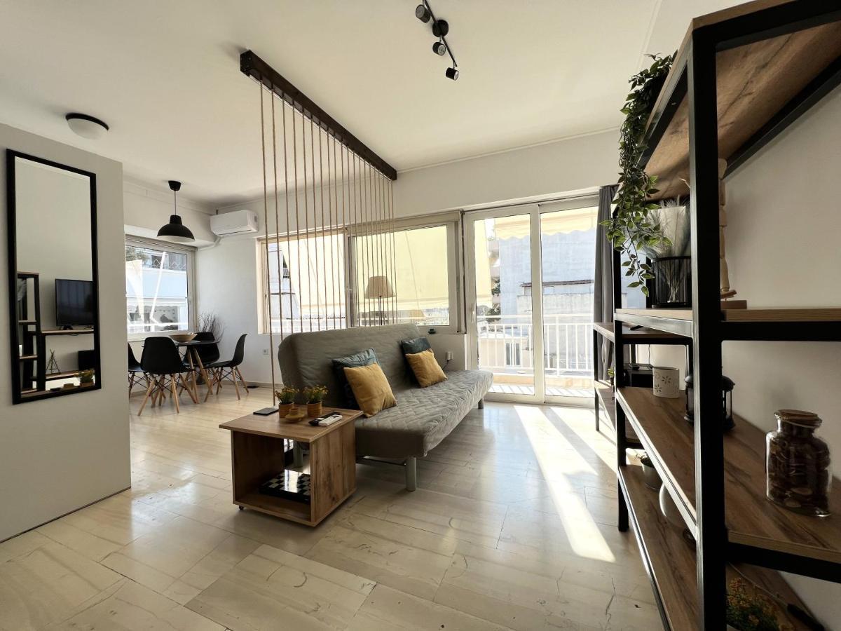 Zeus Bright & New Apartment - 25' Walk To The Acropolis 아테네 외부 사진