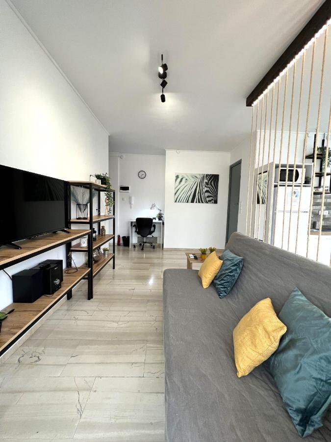 Zeus Bright & New Apartment - 25' Walk To The Acropolis 아테네 외부 사진